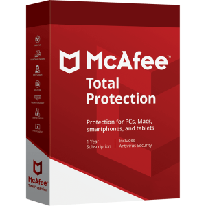 McAfee Total Protection 5PC - 1 JAAR