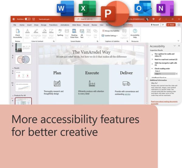 Microsoft Office 2024 Home & Business lifetime for 1 pc | Windows and Mac - Image 5