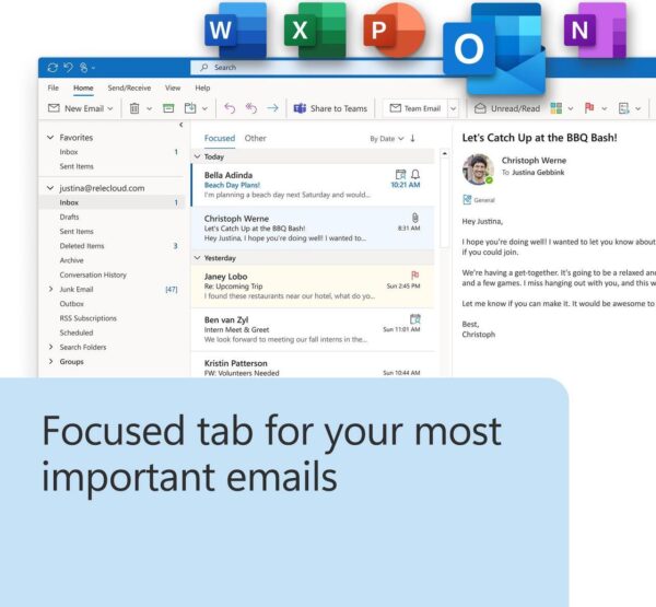 Microsoft Office 2024 Home & Business lifetime for 1 pc | Windows and Mac - Image 4