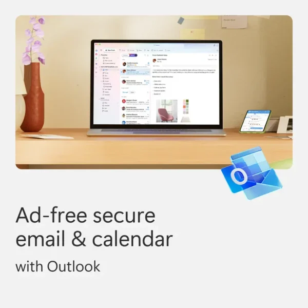 Microsoft Office 365 Pro Plus – 1 or 3-Year Subscription| 1 user | 5 Devices per user | PC, Mac & Mobile | 100GB Cloud Storage - Image 2